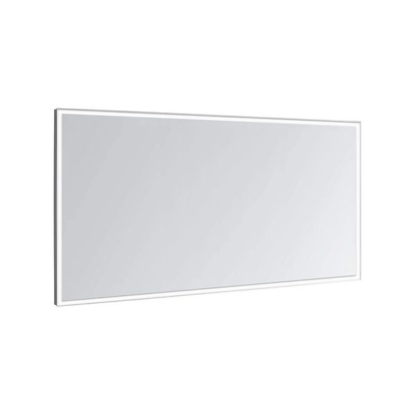 led lighted bathroom mirror