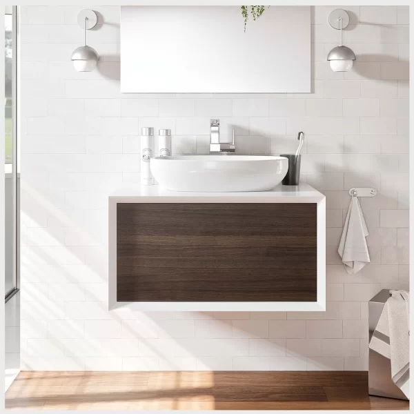 eviva wall mount bathroom vanity