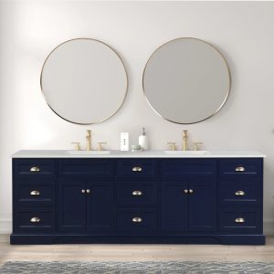 96" double bathroom vanity