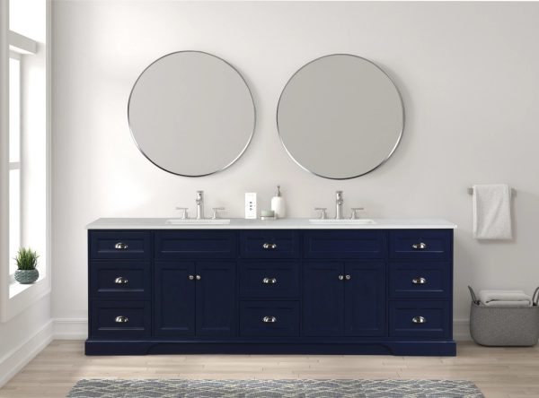 96" double bathroom vanity