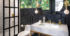 eclectic bathroom design