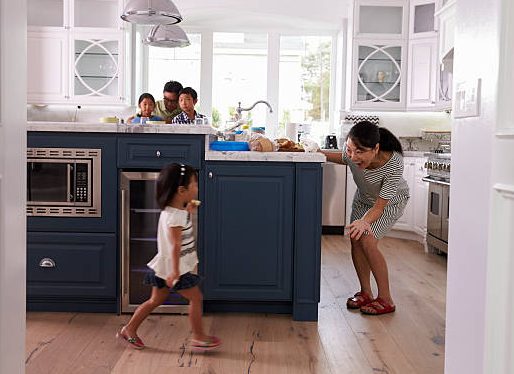 designing kitchen island