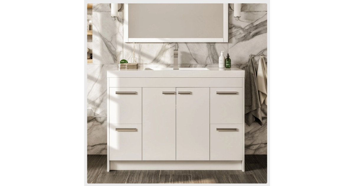 The Best White Bathroom Vanities