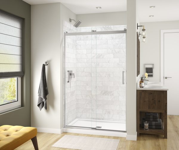 sliding shower door