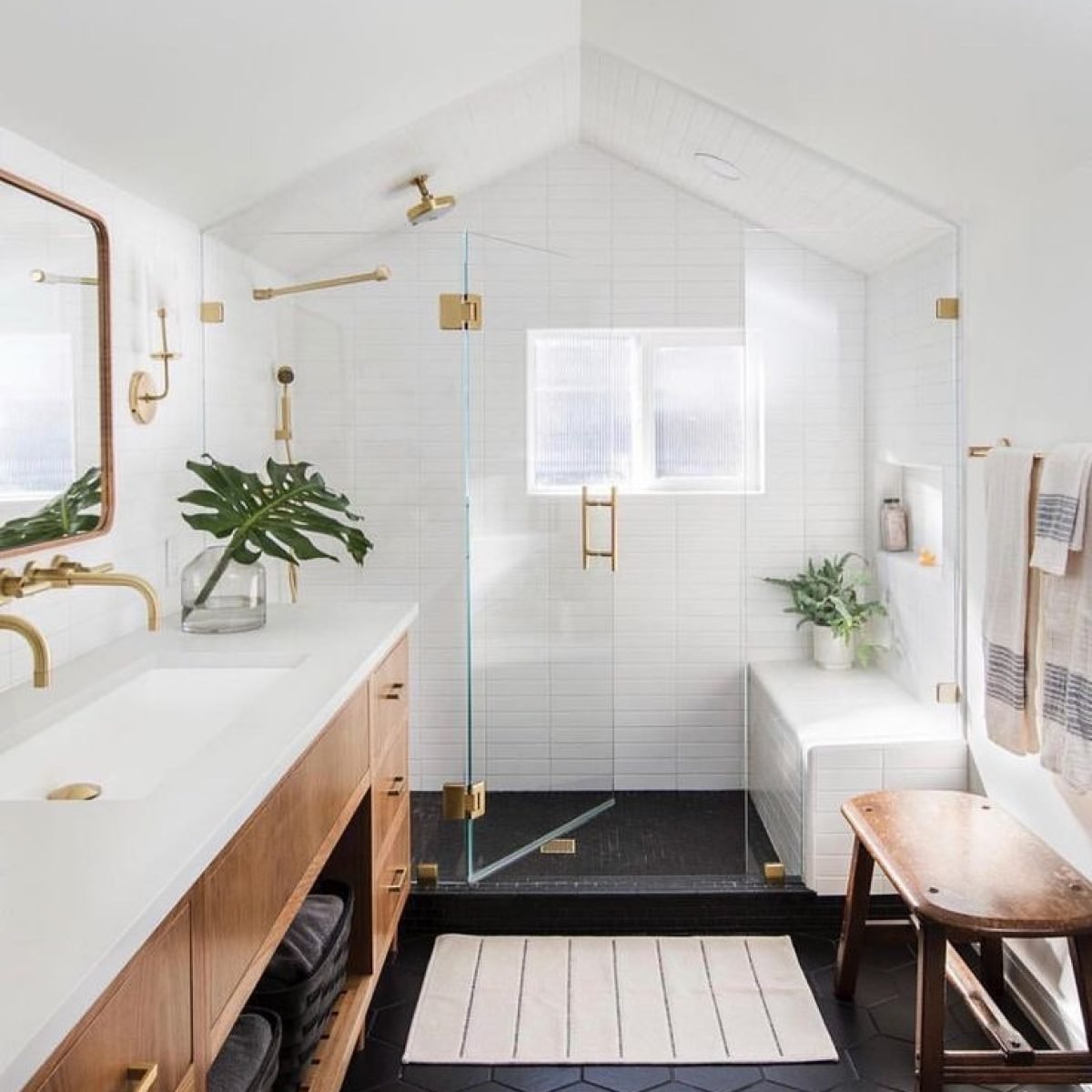 White wood bathroom cabinet deals