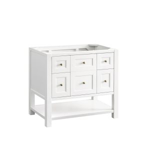 Breckenridge 36" Bathroom Vanity Cabinet In Bright White