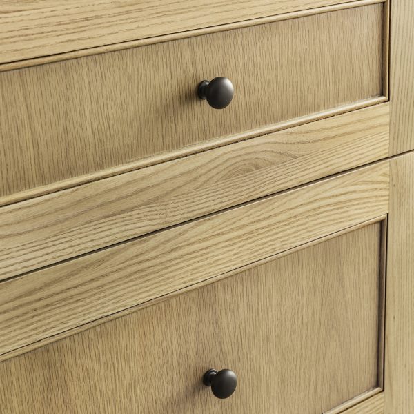Breckenridge 36" Bathroom Vanity Cabinet In Light Natural Oak