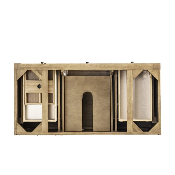Breckenridge 48" Bathroom Vanity Cabinet In Light Natural Oak