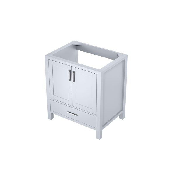 Jacques 30" White Bathroom Vanity Cabinet