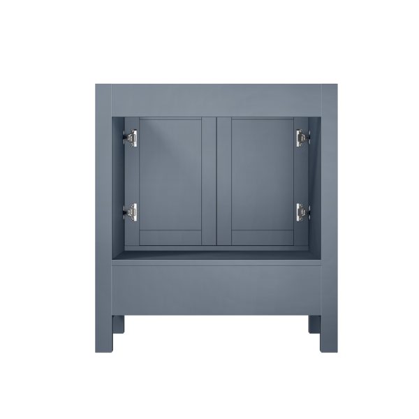 Jacques 30" Dark Grey Bathroom Vanity Cabinet