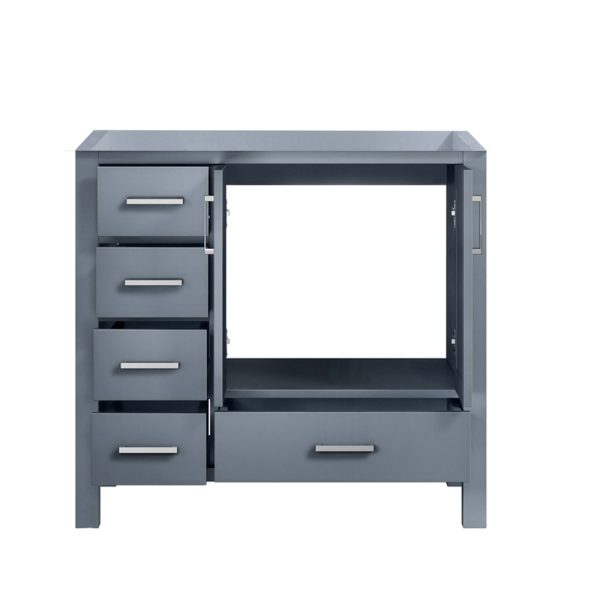 Jacques 36" Dark Grey Bathroom Vanity Cabinet Right