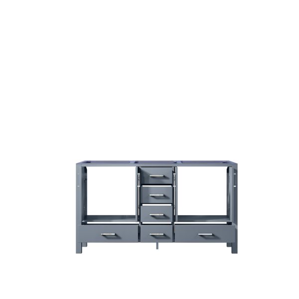 Jacques 60" Dark Grey Bathroom Vanity Cabinet