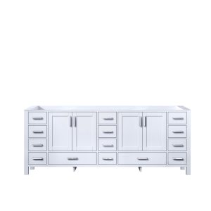 Jacques 84" White Bathroom Vanity Cabinet