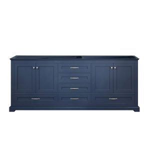 Dukes 80" Navy Blue Bathroom Vanity Cabinet