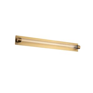 Jedi Bathroom Vanity Sconce 27" in Aged Brass