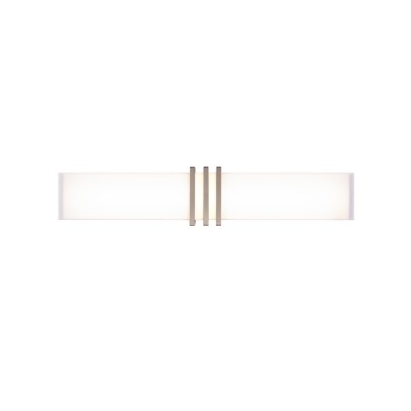 Minibar Bathroom Vanity Sconce 28" in Brushed Nickel