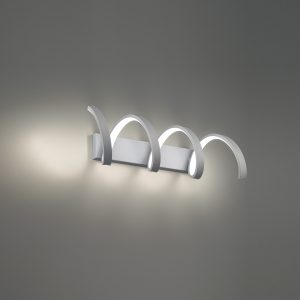 Marques Bathroom Vanity Sconce 29" in Titanium