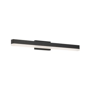 Styx Bathroom Vanity Sconce 25" in Brushed Black