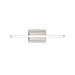 Parallax Bathroom Vanity Sconce 18" in Brushed Nickel