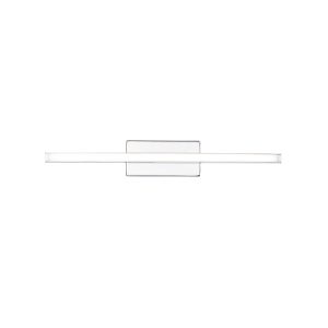 Parallax Bathroom Vanity Sconce 18" in Chrome