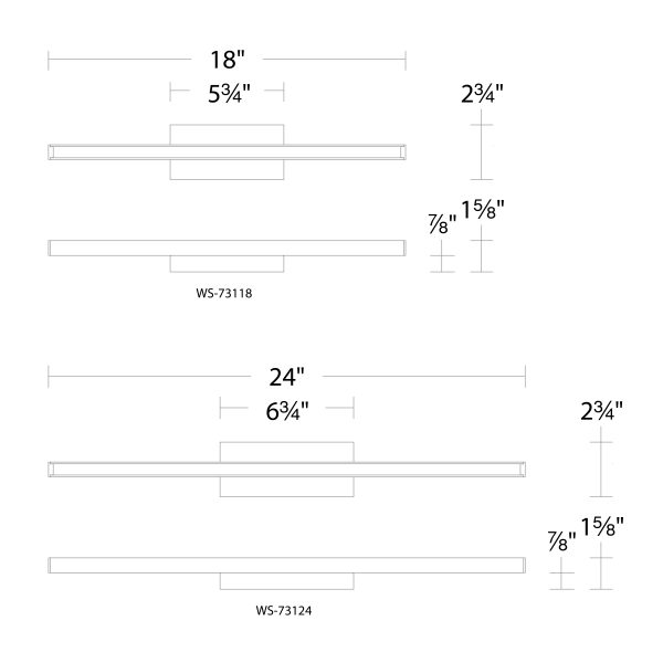 Parallax Bathroom Vanity Sconce