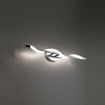 Jasmine Bathroom Vanity Sconce 27" in Chrome