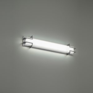 Simone Bathroom Vanity Sconce 21" in Brushed Nickel