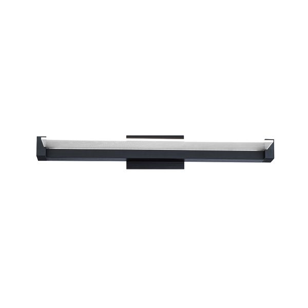 Spectre Bathroom Vanity Sconce 20" in Brushed Black