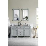 Brittany 60" Double Vanity in Urban Gray