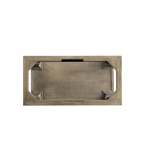 Auburn 36" Single Sink Console in Weathered Timber
