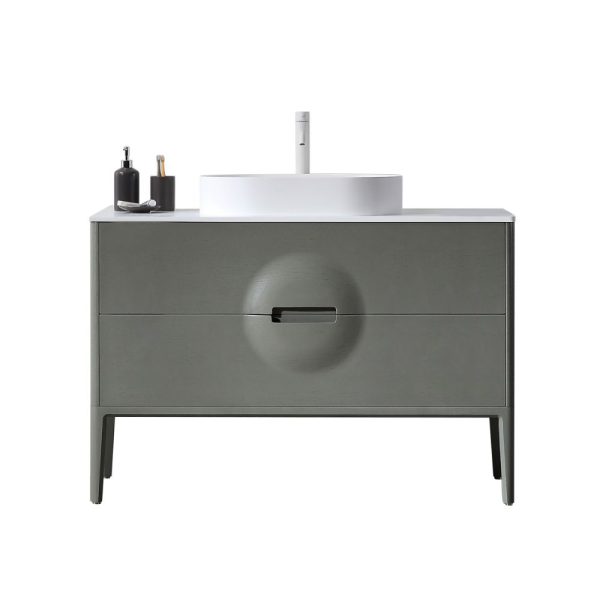 Advento 48 inch Olive Green Freestanding Bathroom Vanity