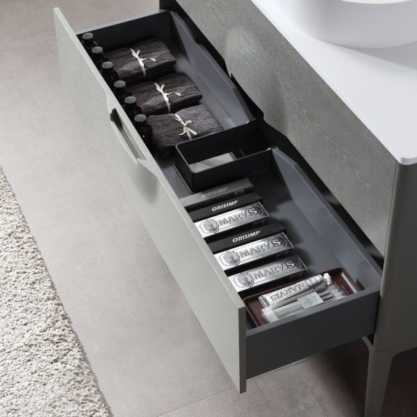 Advento 48 inch Olive Green Freestanding Bathroom Vanity