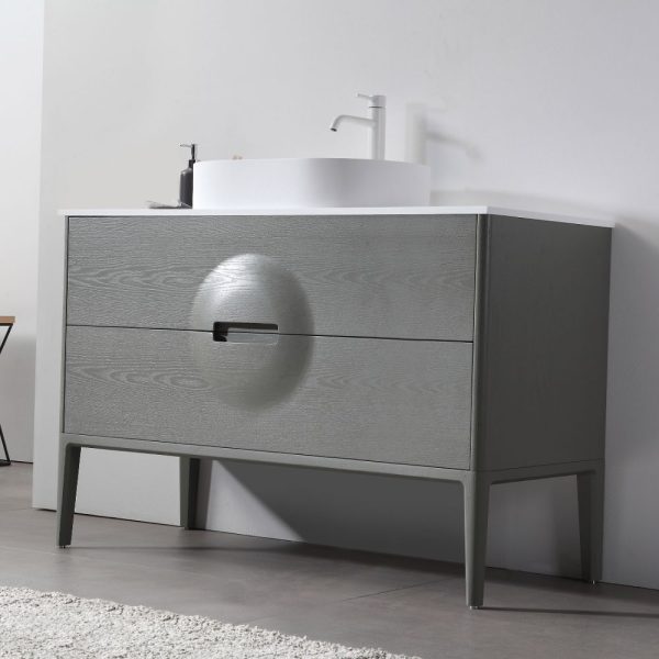 Advento 48 inch Olive Green Freestanding Bathroom Vanity