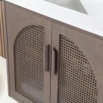 Nara 60" Chestnut Oak Freestanding Bathroom Vanity