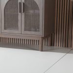 Nara 60" Chestnut Oak Freestanding Bathroom Vanity