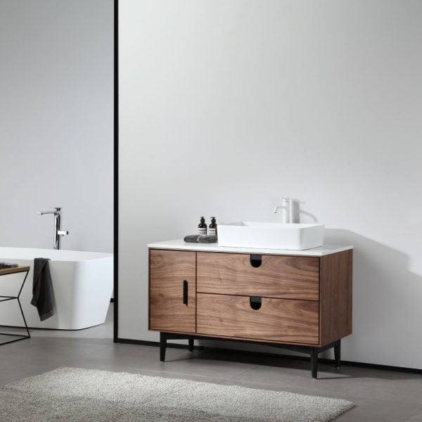 Portree 48 inch Bathroom Vanity With Vessel Sink