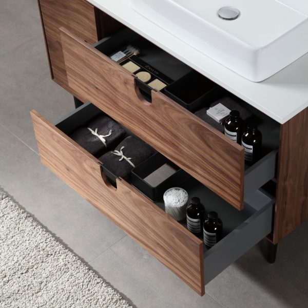 Portree 48 inch Bathroom Vanity With Vessel Sink