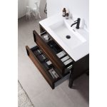 Annecy 48 inch Modern Bathroom Vanity With Sink open drawers