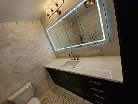 Aquadom 60" Medicine Cabinet With LED Light
