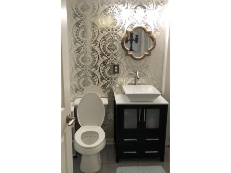 24" Bathroom Vanity With Vessel Sink
