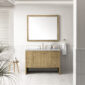 Hudson 48 inch Vanity Cabinet, Light Natural Oak