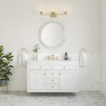 Chicago 48" Single Vanity, Glossy White