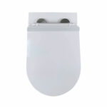 The Dakota Wall Hung Toilet is shown from above with the lid closed, set against a plain white background.