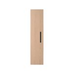 The Cartisan Design Side Cabinet features a tall, rectangular wooden door in a light finish with a vertical black handle cutout on the right, displayed against a plain white background.