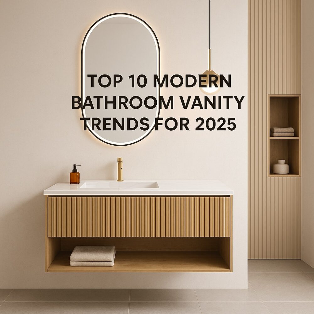 Modern Bathroom Vanity Trends for 2025 | Anve Kitchen & Bath